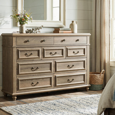 Commode 9 tiroirs pour chambre à coucher
