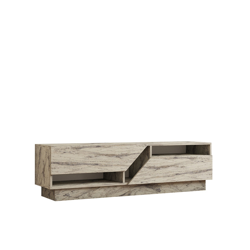 Puqa Design TV Stand for TVs up to 70", Grey