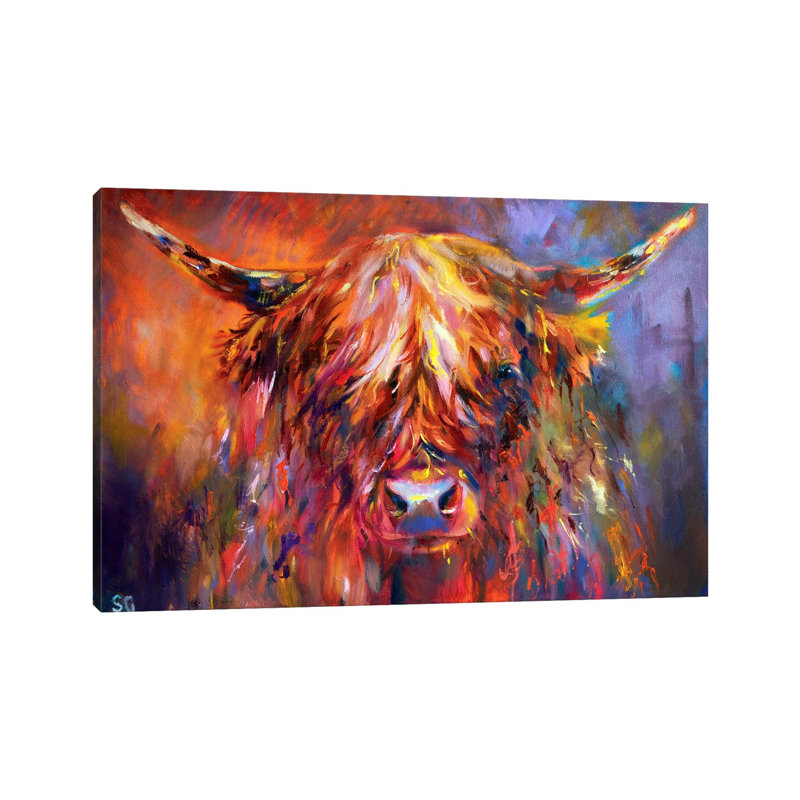 Islay 1 Piece Painting on Canvas, 20.32 cm H x 30.48 cm W, Wrapped Canvas