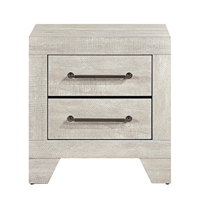 Table de chevet avec tiroirs
