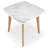 Wobner Marble Top End Table-354734015