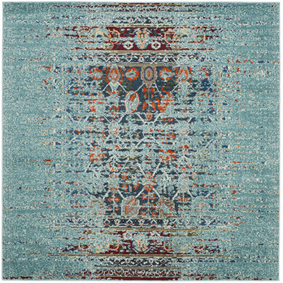 Tapis oriental bleu Hertzler
