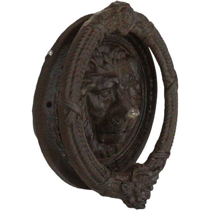 Buste de tête de lion