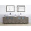  108" Double Bathroom Vanity Set with Mirror-106870362