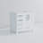 White Bath Vanity 36 In. W X 22 In. D, Right Offset And Carrara Marble Top-117978892