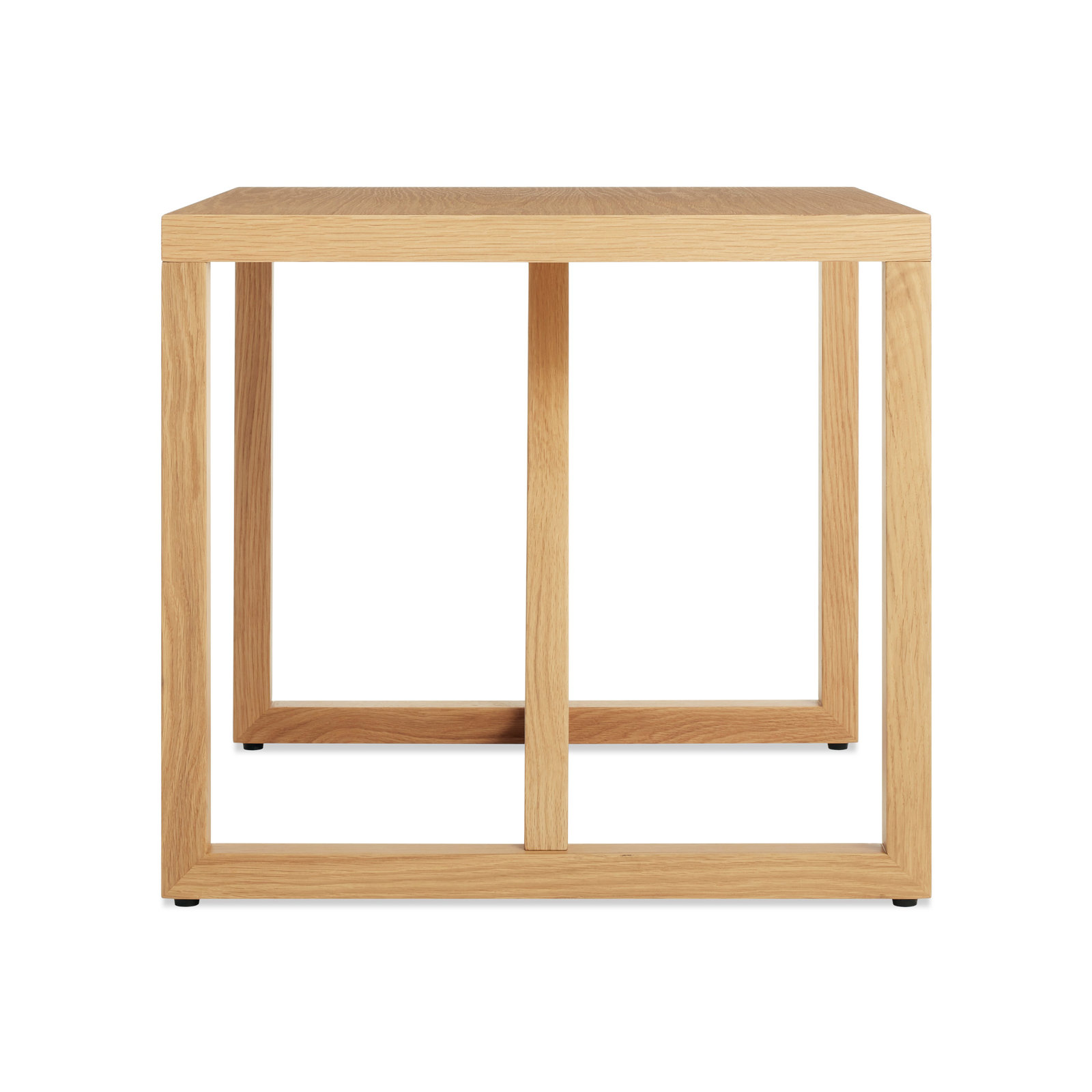 Strut End Table, White Oak