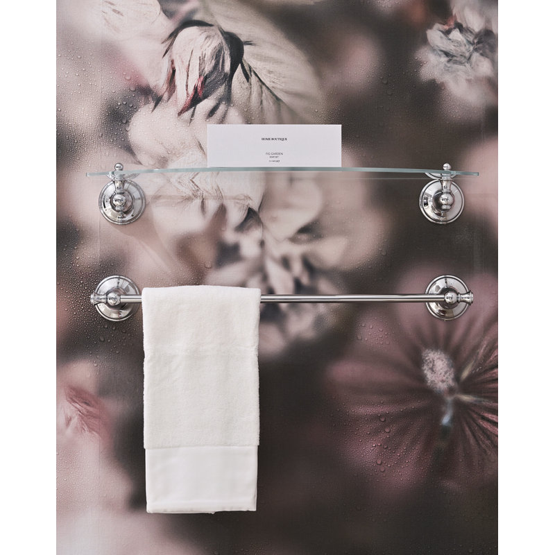 Kalos Wall Mounted Towel Bar, Chrome