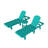 Altura Outdoor Chaise Lounge with Table-88382516