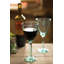  Verres à vin en verre recyclé H 8,5 po, transparent soufflé à la main transparent, ensemble de 6