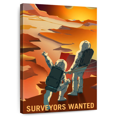 «Oberle Mars Explorers Wanted», affiche IV