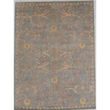 Transitional One-of-a-Kind Rectangle 8'9" X 11'11" Hand Knotted Area Rug