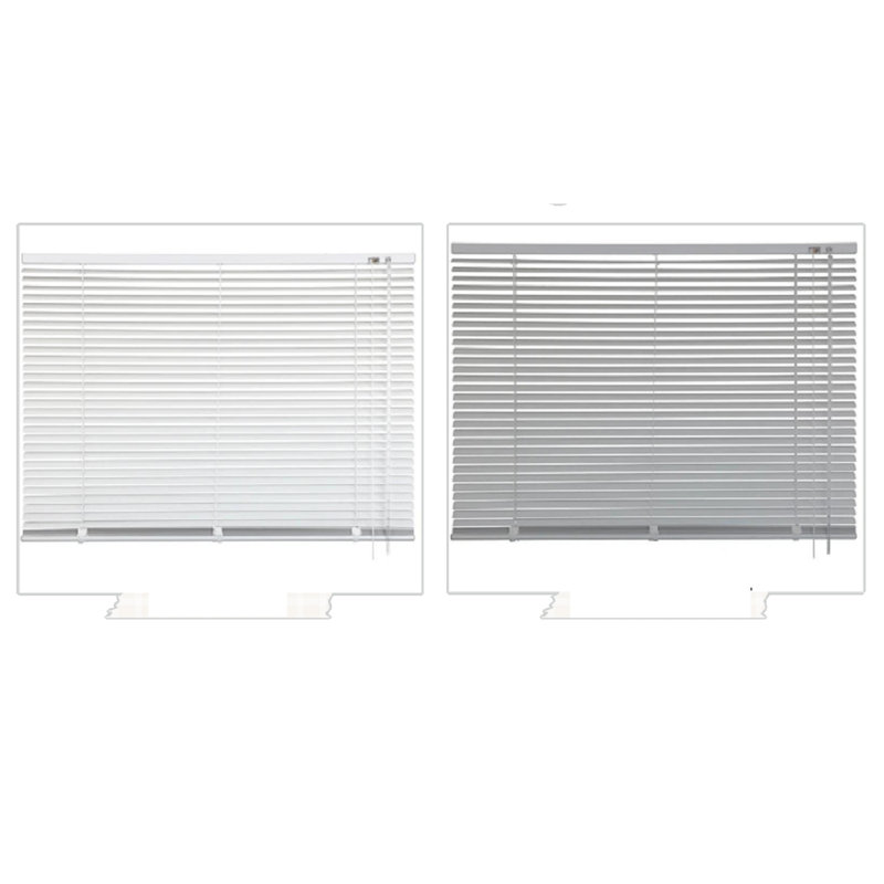 Fauxwood Venetian String Blind, White, 150 cm L x 240 cm W
