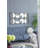47.2"Metal Beaded Black Wall Mirror