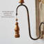 Appliques murales en bois sculpté vintage French Country