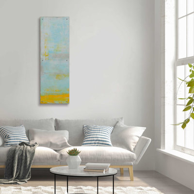 «New Horizon I» par Erin Ashley, art mural en verre acrylique