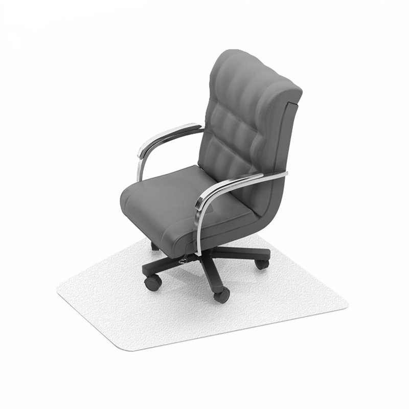 Cleartex Corner Workstation Straight Edge Chair Mat