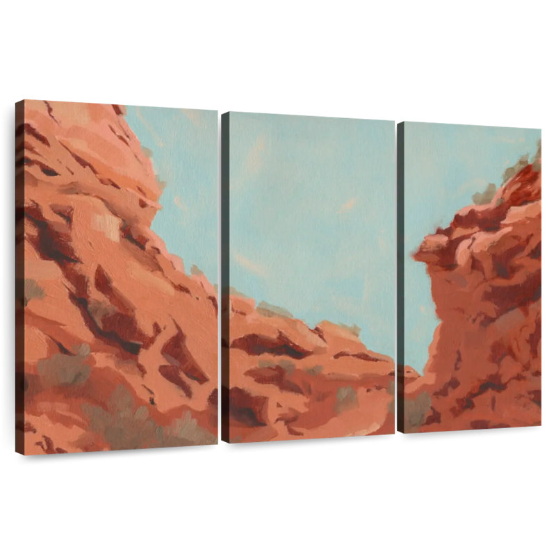 Alvord Red Rocks View I, H 36 po x l 57 po