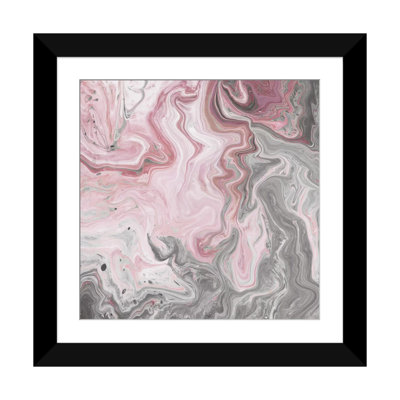 « rosé minéraux i », impression sur toile