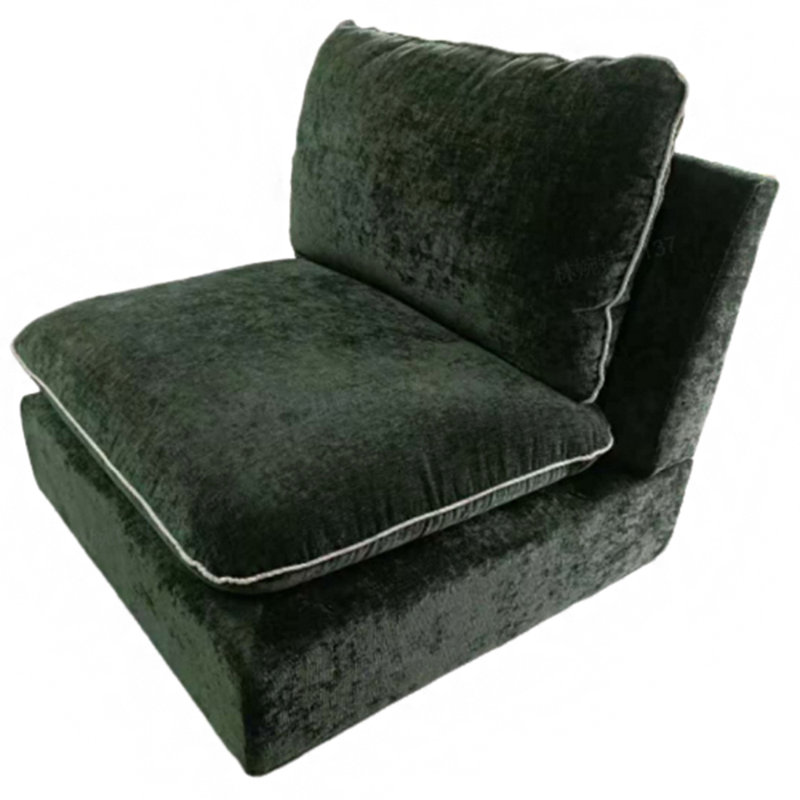 Sofa Componet_1468_Single Chair, Green