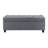 Cassina 51" Linen Upholstered  Storage Ottoman Bench -1364026116