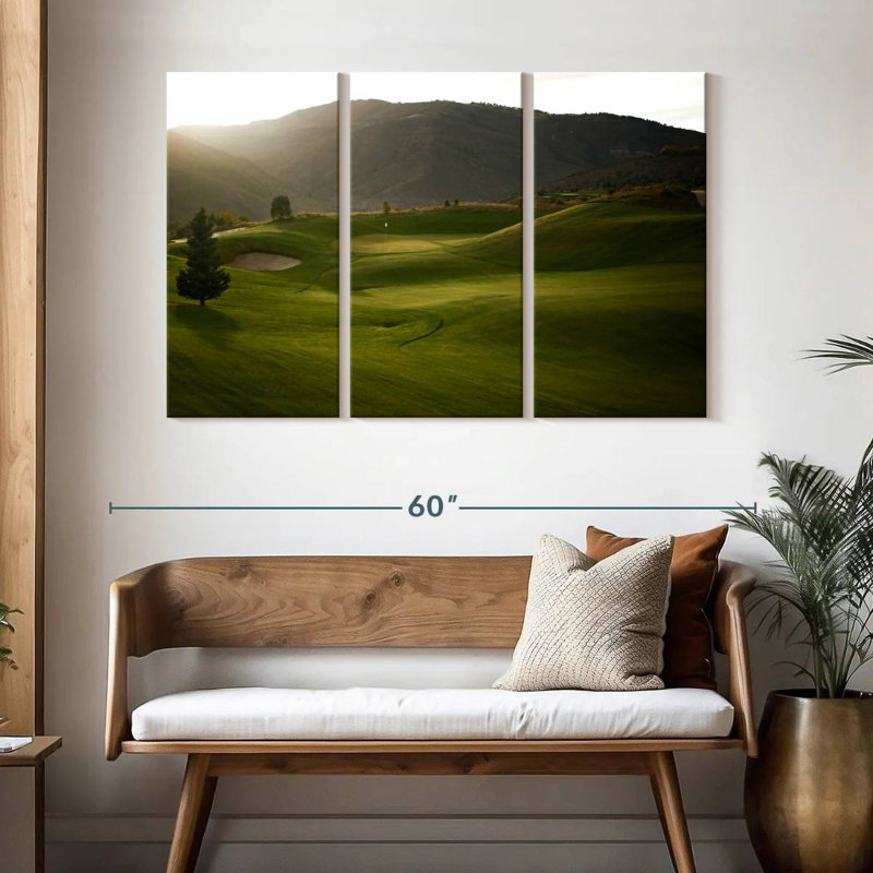 Sireci Mountainside Golf Course, 32" H x 50" W