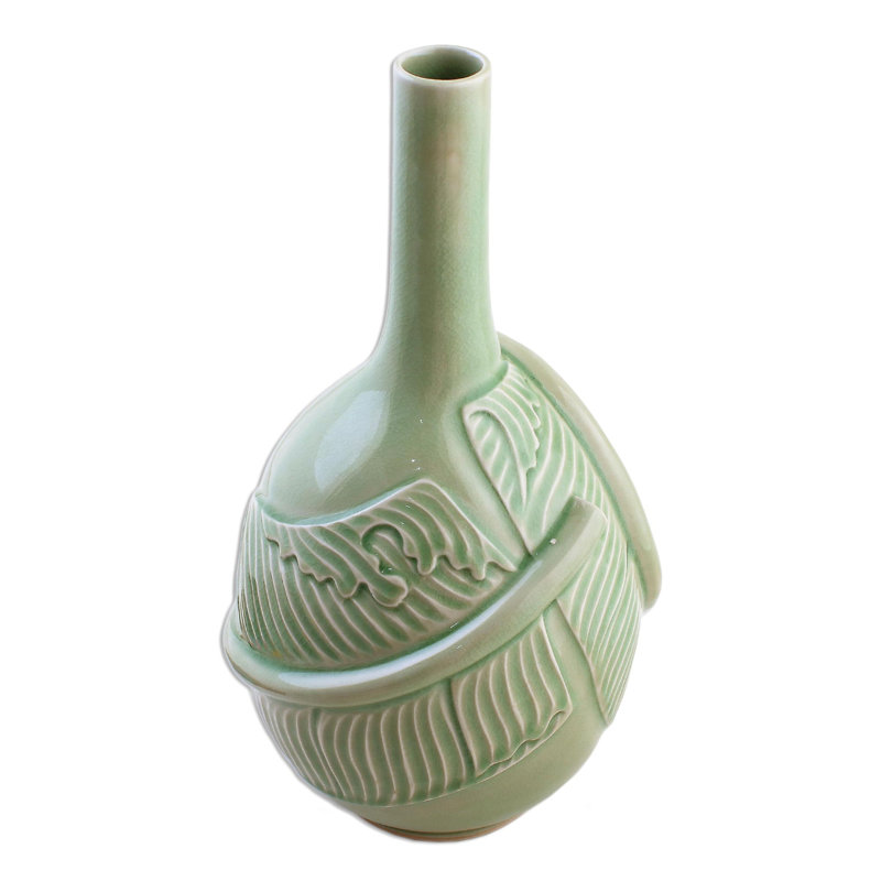 Vase de table Bahr Exotic Tropic Celadon