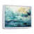 Cadre flottant blanc