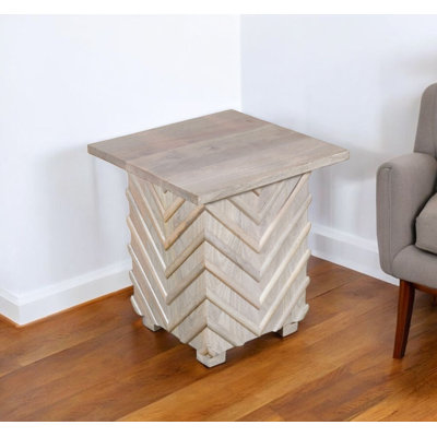Table de bout en bois massif