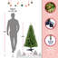 Arbre de Noël artificiel à charnières-115294309