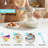 852 Pcs Cake Decorating Supplies Set, Cupcake Decorating Supplies, Baking Supplies Tools, Piping Bags and Tips Set with Cake Turntable, Springform Pans,Icing Tips Pastry, Cake Scrapers