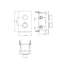 Metro 2-3 Way Thermostatic Trim Complete Shower Set - Ceiling Mount - 12" Brass-604705088