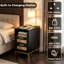 35 cm W Bedside Table