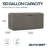 Suncast 53 in. W x 26 in. D Resin Wicker Deck Box for Outdoor Storage, Made in the USA-37787182
