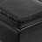 Dover 36"W Upholstered Vegan Leather Contemporary Square Coffee Table Storage Ottoman with Split Lift-Top-1251531347