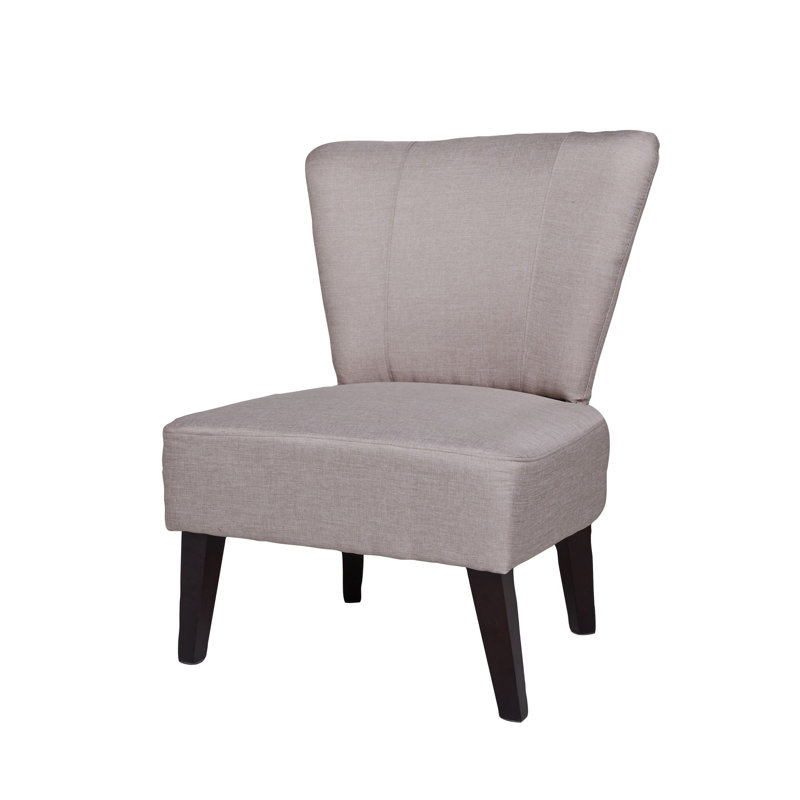 Fauteuil de chambre de largeur de 24 po Yvonne, Beige