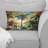 Colorful Palm Trees Collage V - Palms & Palm Trees Printed Throw Pillow