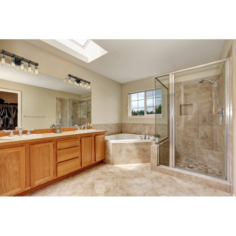 Éclairage pour meuble-lavabo Charles, Acajou rustique, 5