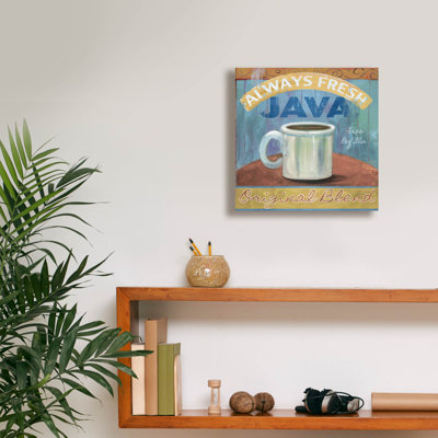 «Java» par Fiona Stokes-Gilbert, art mural sur toile
