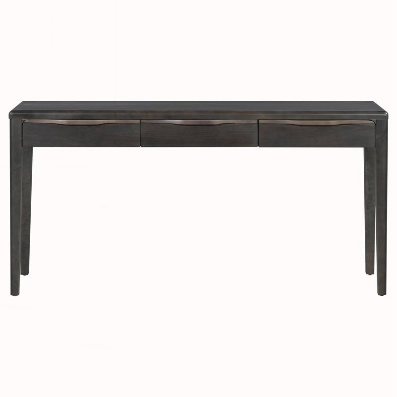 Table de ferme de style campagnard, Black