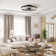 16" Led Flush Mount Ceiling Fan Light With Remote
