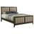 Clement Dark Cocoa 51-inch Queen Panel Bed