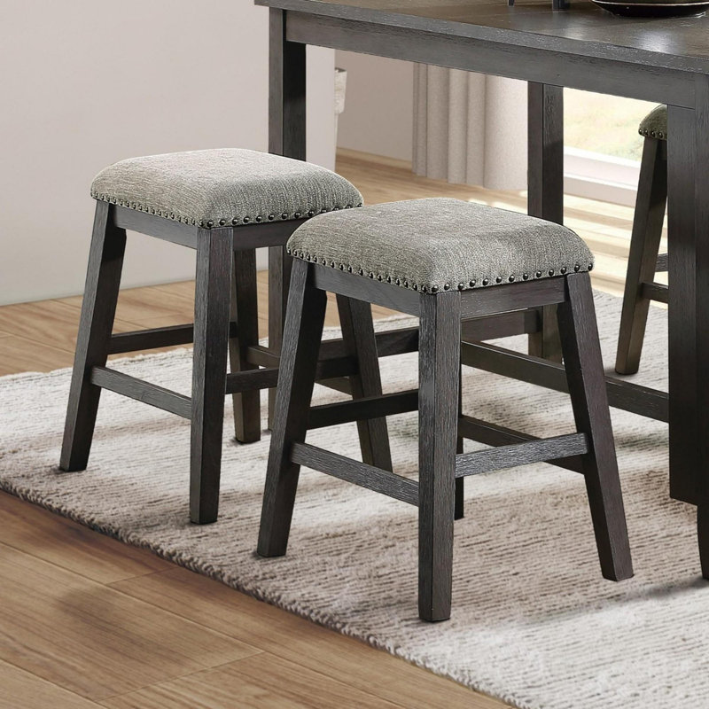 5pc Counter Height Set, Gray/Gray
