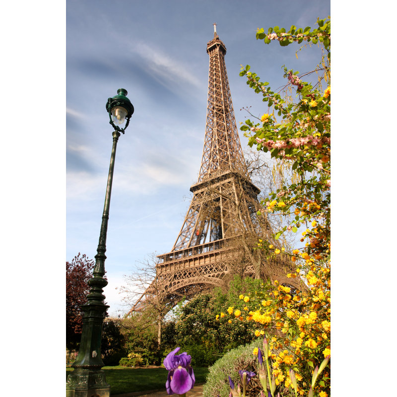 Emmaus Eiffel Tower In Paris - Wrapped Canvas Print, 46cm H x 30cm W x 3.8cm D