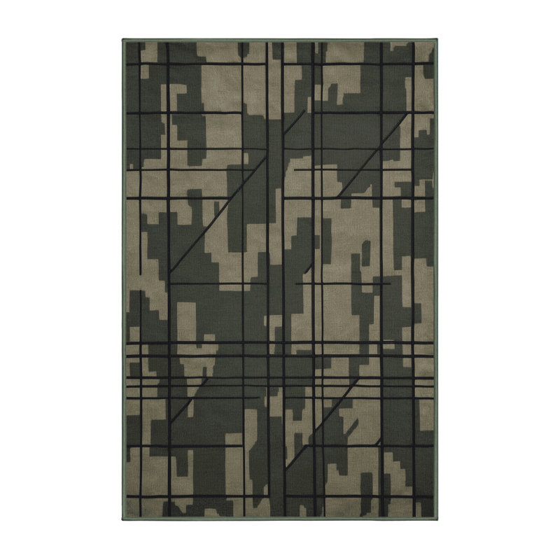Recon Stripe Rug, Rectangle 8' x 10'