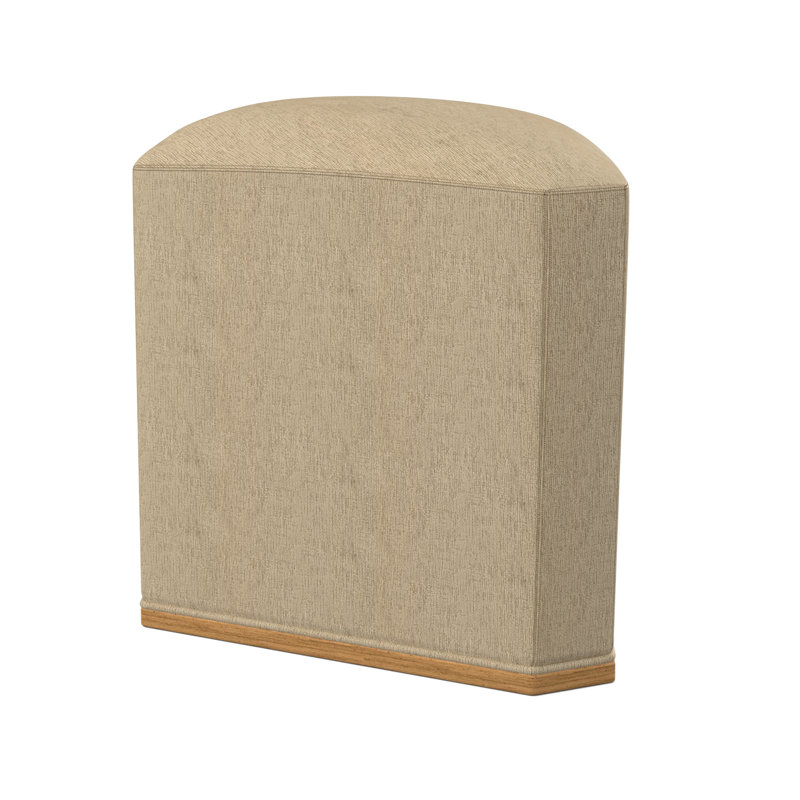 Quinn Novelty Ottoman, Libby Linen, Amber