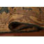 Tapis oriental brun et doré 8 x 10