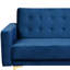 Ghislain 3 Seater Velvet Sleeper