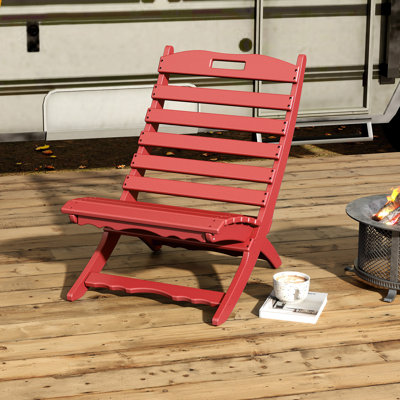 Chaises Adirondack pliantes pour l'extérieur