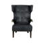 Fauteuil à oreilles capitonné de 31 po de largeur Heracles