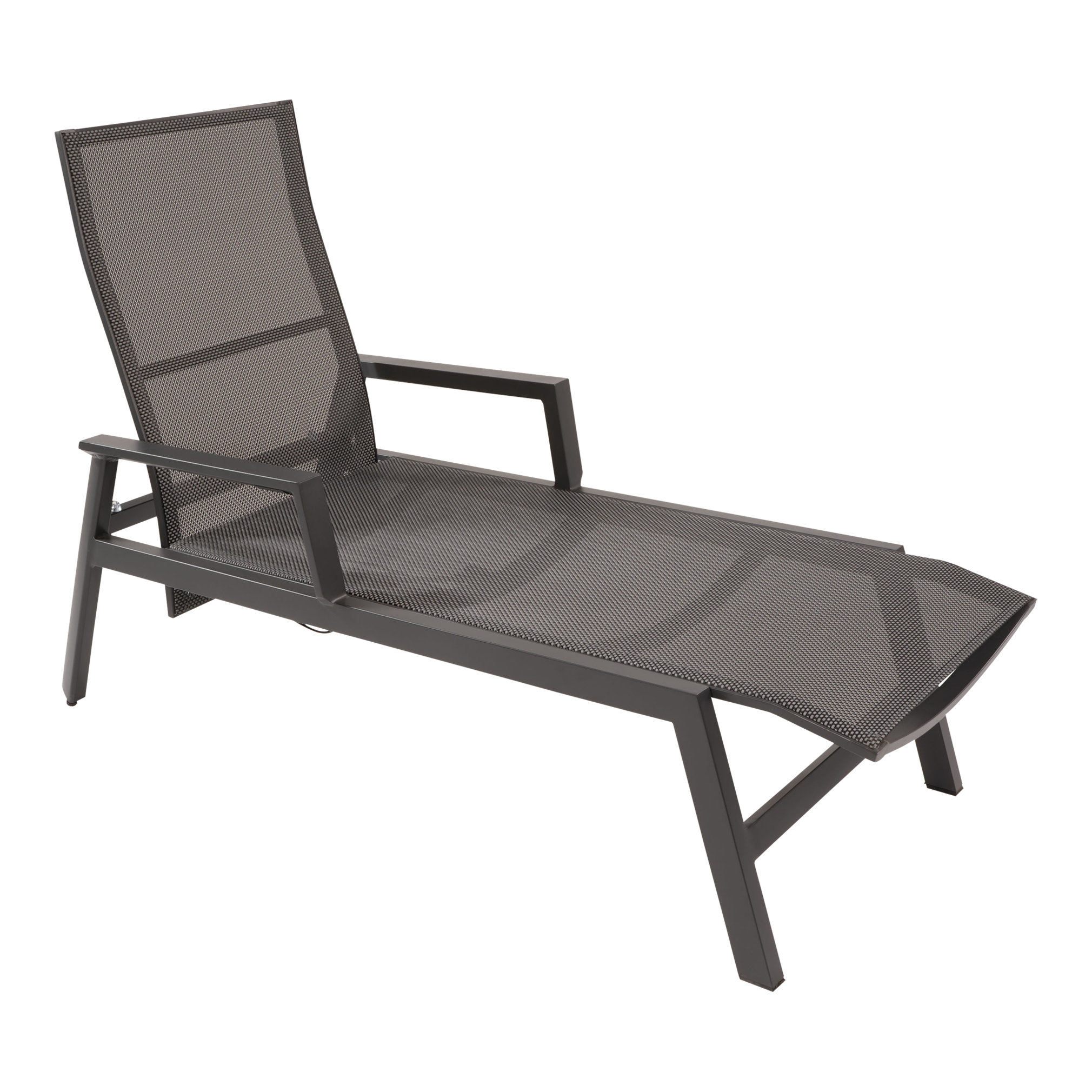 Brayden Studio Aldarcy 154cm Long Reclining Single Sun Lounger ...